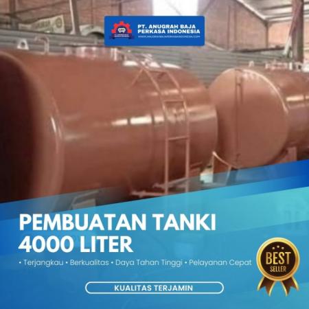 Jasa Pembuatan Tangki Solar 4000 Liter